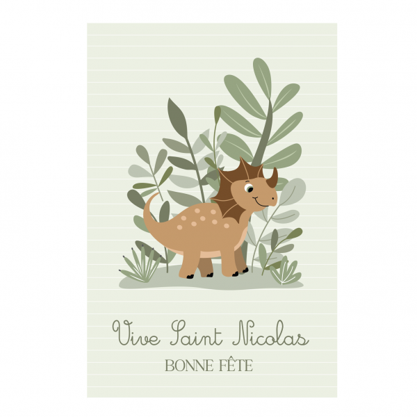 Lot de 5 cartes Saint Nicolas - Thème 1 – Image 3