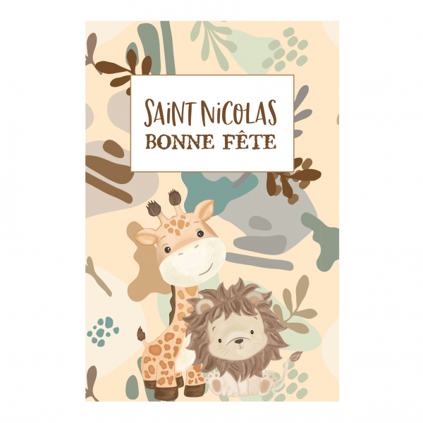 Lot de 5 cartes Saint Nicolas - Thème 1 – Image 2