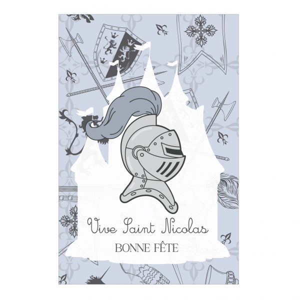 Lot de 5 cartes Saint Nicolas - Thème 1 – Image 4