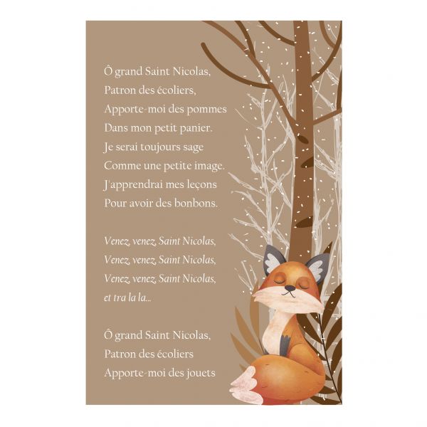 Lot de 5 cartes Saint Nicolas - Thème 1 – Image 5