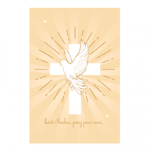 Lot de 5 cartes Saint Nicolas - Thème 3 – Image 2