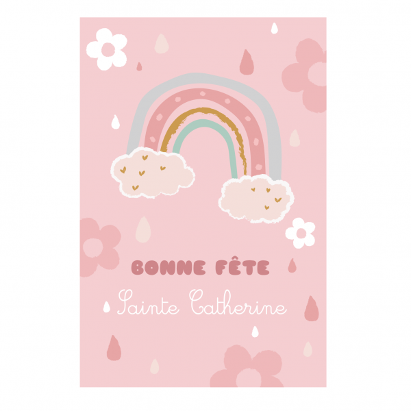 Lot de 5 cartes Sainte Catherine - Thème 1 – Image 2