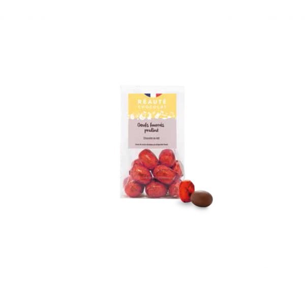 R028 Sachet oeufs fourrés pralinés 100 g net