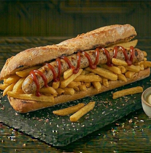 Américain Saucisse